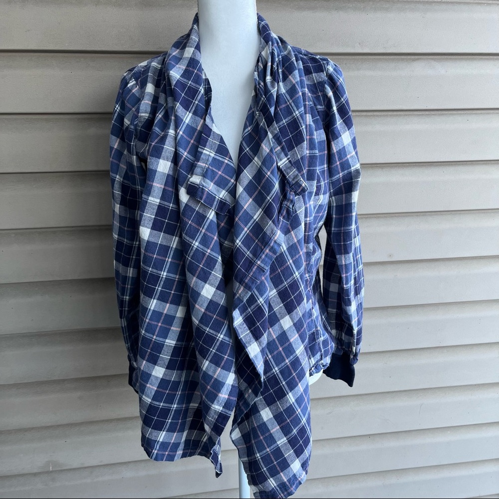 •Columbia• Women's Plaid Open Jacket Top - Size Medium